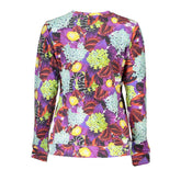Cavalli Class Purple Cotton Women Sweater